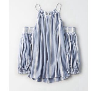 American Eagle Outfitters Cold Shoulder Blouse
